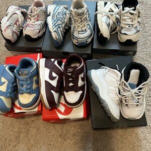 New Balance Kids' Sneakers - Pink and White